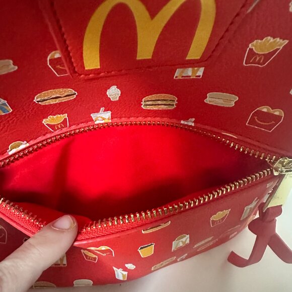 McDonald’s LUNCH Mealtime Favorites Allover Print Mini Backpack main image 5